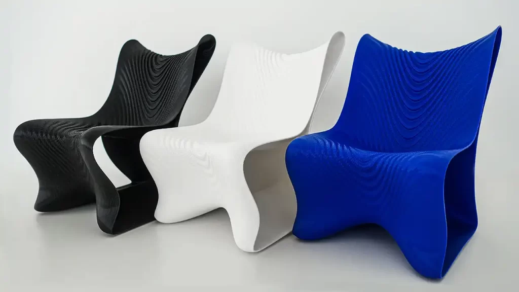 sla 3d printing chair