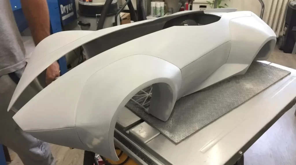 sla 3d printing for automotive Bugatti Ephesus5